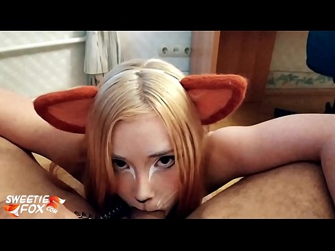❤️ Kitsune slikke dick en cum yn har mûle ❤ Just porno by wy ️❤